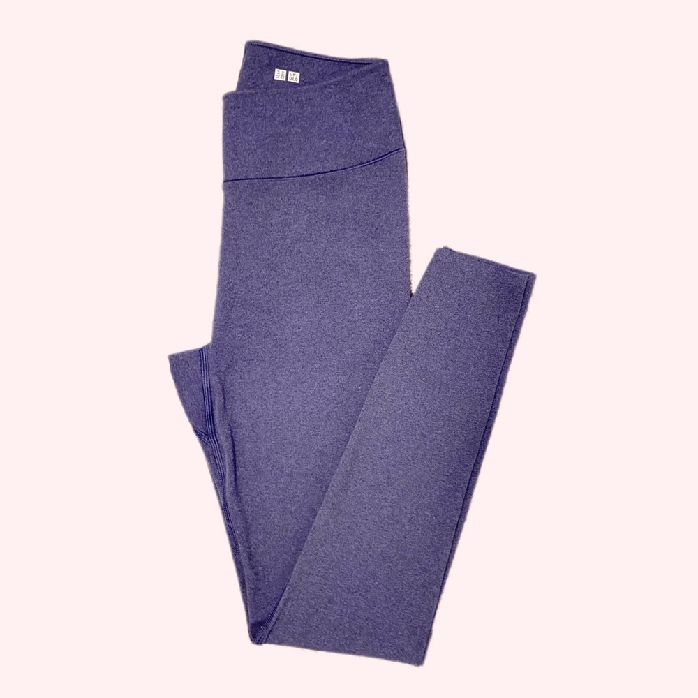 Uniqlo Blue AIRism Leggings